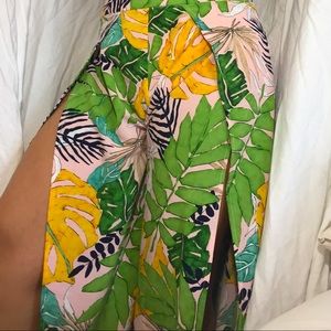 Forever 21 tropical pants